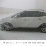 Outdoor Universal Waterproof Anti-Dust Sunproof SUV Disposal PE Car Cover, Fits Cars up to 7.5m(293 inch) in Length, Up to 7.5m