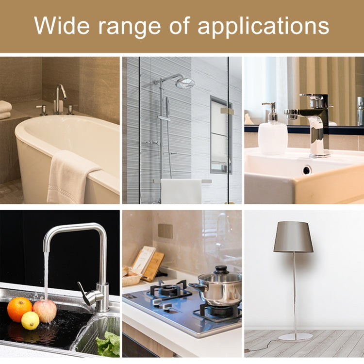 Acrylic Rubber Kitchen and Bathroom Waterproof Moisture-proof Tape Mildew Proof Stickers Size: 2cm x 3m, Thickness: 0.5mm, 2cm x 3m