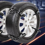 8 chaînes antidérapantes pour pneus de voiture, pour voiture familiale