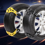 8 chaînes antidérapantes pour pneus de voiture, pour voiture familiale