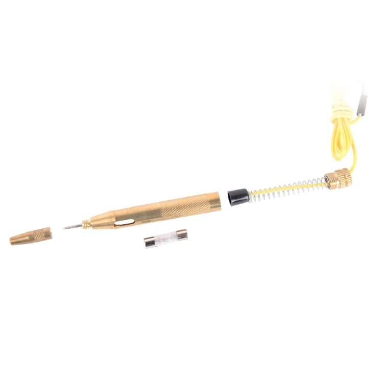 CNJB-85016 Pure Copper Circuit Tester and Electrical Voltage Detector Pen Set With Crocodile Clip 6-24V, Wire Length: 60cm, Pure Copper Circuit Tester