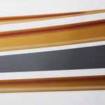 5 PCS SUV Body Decorative Strip Brand Car Streamline Shining Sticker for Toyota Prado4000 2011 Version, For 2011 Version Prado 4000