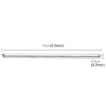 2 PCS Motorcycle Stainless Steel Engine Supporting Stem for CG125, Stainless Steel Engine Supporting Stem