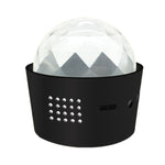 D33 5W USB Charging RGB Car Decoration Portable DJ Light Sound Activated Rotating Strobe Effect Atmosphere Light Star Music Light Lamp, DC 5V, D33