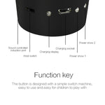 D33 5W USB Charging RGB Car Decoration Portable DJ Light Sound Activated Rotating Strobe Effect Atmosphere Light Star Music Light Lamp, DC 5V, D33