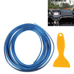 5m Flexible Trim For DIY Automobile Car Interior Exterior Moulding Trim Decorative Line Strip with Film Scraper