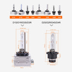 2 PCS D2S 35W 3800 LM 6000K HID Bulbs Xenon Lights Lamps, DC 12V, D2S