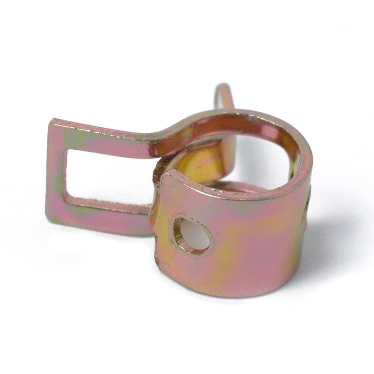 10 PCS 17mm Car Spring Clip Fuel Line Hose Clip Water Pipe Air Tube Clamp Fastener, 10 PCS 17mm