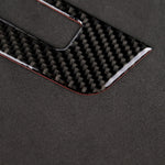 Car Carbon Fiber Central Control CD Panel Decorative Sticker for Mercedes-Benz W204 2011-2013 7-buttons, Central Control CD Panel