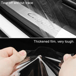 Universal Car Door Invisible Anti-collision Strip Protection Guards Trims Stickers Tape, Size: 10cm x 5m, Size: 10cm x 5m