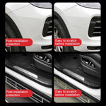 Universal Car Door Invisible Anti-collision Strip Protection Guards Trims Stickers Tape, Size: 10cm x 5m, Size: 10cm x 5m