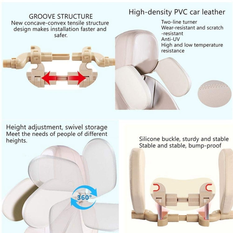 Car Seat Headrest Car Neck Pillow Sleep Side Headrest for Children and Adults, CRP0281A, CRP0281B, CRP0281BR, CRP0281C, CRP0281Q, CRP0281Z
