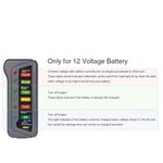 TIROL T16897 12V Auto Car Digital Battery Alternator Tester 6 LED Lights Display, TIROL T16897