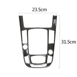 Car Carbon Fiber Gear Position Panel Decorative Sticker for Audi 2010-2018 Q5 / 2009-2016 A4L / 2009-2016 A5, Left Drive, Gear Position (C)