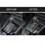 Car Carbon Fiber Right Drive Gear Frame A Decorative Sticker for Mazda Axela 2013-2016, Right Drive Gear Frame A