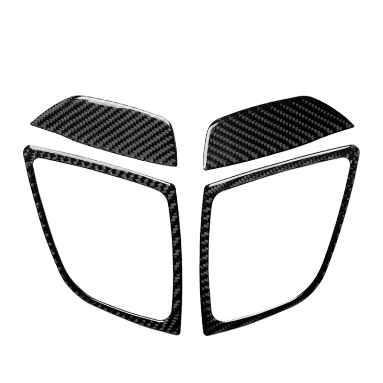 Car Carbon Fiber Right and Left Air Outlet Decorative Sticker for Mazda Axela 2014 / 2017-2018, Right and Left Air Outlet