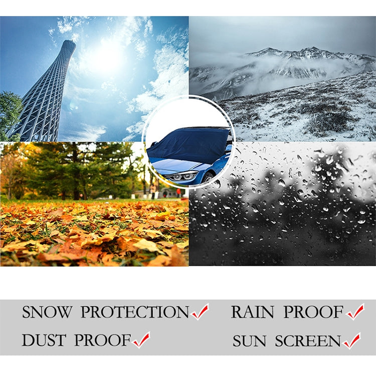 Car 210D Vinyl Glue Oxford Cloth Magnet snow Shield Front Windshield Sunshade Antifreeze Insulation, Size: 215cm x 155cm, Size: 215cm x 155cm