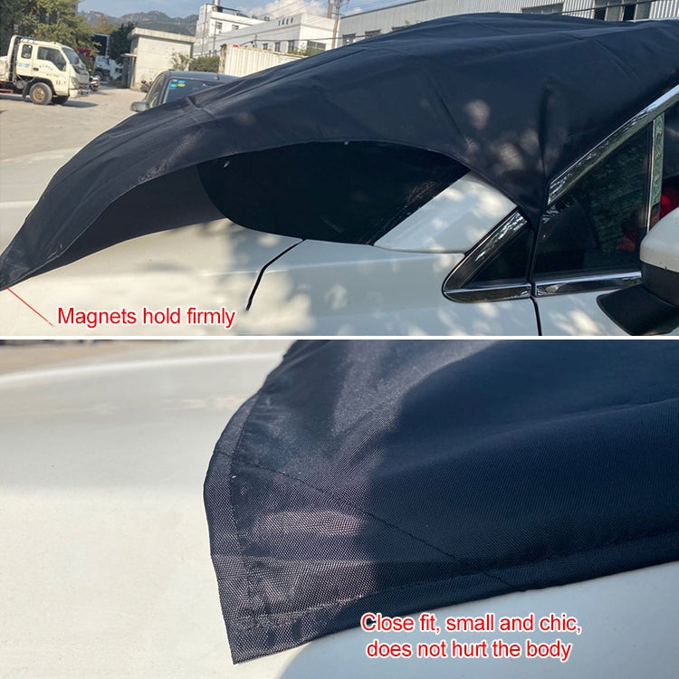 Car 210D Vinyl Glue Oxford Cloth Magnet snow Shield Front Windshield Sunshade Antifreeze Insulation, Size: 215cm x 155cm, Size: 215cm x 155cm