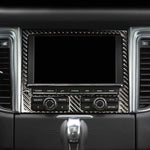 Carbon Fiber Car Navigation Panel Decorative Sticker for Porsche Macan, Navigation Panel