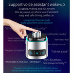 BC42 Bluetooth 5.0 Multi-function Car Colorful Atmosphere Lamp MP3 Player, Support TF Card & U Disk & FM, BC42