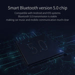 BC42 Bluetooth 5.0 Multi-function Car Colorful Atmosphere Lamp MP3 Player, Support TF Card & U Disk & FM, BC42