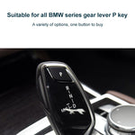 Car Gear Lever Auto Parking Button Letter P Cap for BMW G Chassis Series, Left Driving, For BMW G Chassis Series (Black), For BMW G Chassis Series (Blue), For BMW G Chassis Series (Red)