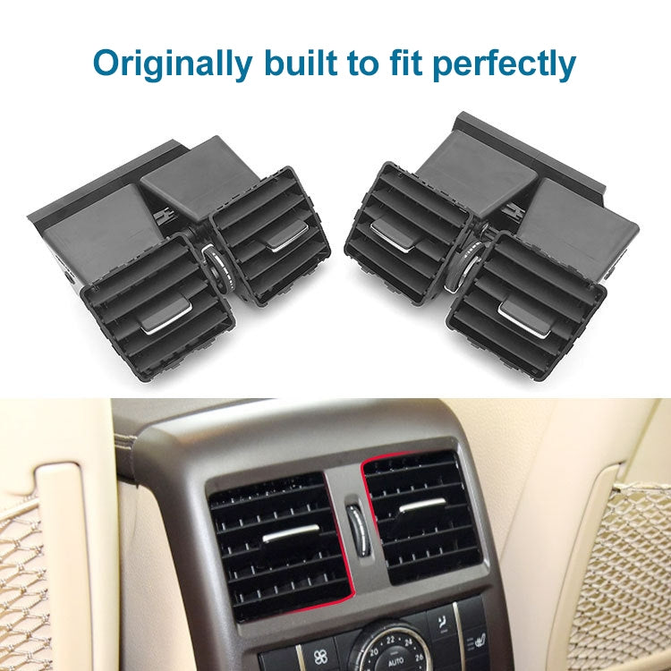 Car Rear Air Conditioner Air Outlet Assembly for Mercedes-Benz W166, Left Driving, For Mercedes-Benz W166