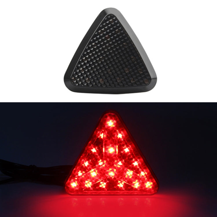ضوء خلفي LED مثلثي على شكل X للدراجة / الدراجة الجبلية، نمط X