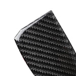 4 PCS Car Carbon Fiber Door Inner Handle Wrist Panel Decorative Sticker for Infiniti Q50 / Q60 2014-2020, Door Inner Handle Wrist