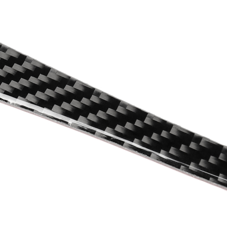 Car Carbon Fiber Left Side of the Dashboard Decorative Sticker for Infiniti Q50 / Q60 2014-2020, Left Drive, Left Side of the Dashboard
