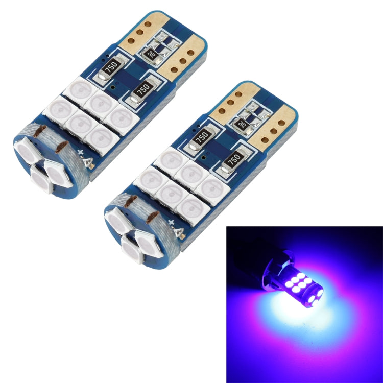 2 PCS T10 DC12 / 1W 9LEDs SMD-3030 Car Clearance Light, 9LEDs (Blue Light), 9LEDs (Pink Light), 9LEDs (White Light), 9LEDs (Yellow Light), 9LEDs (Ice Blue Light)