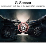 3 in 1 4 inch 170 Degree Wide Angle Night Vision HD 1080P Video Car DVR, Support Motion Detection / G-Sensor, 4 inch