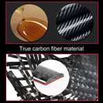 Car Carbon Fiber Front Passenger Seat Storage Handle Decorative Sticker for Volkswagen Tiguan L 2019-2021, Front Passenger Seat Storage Handle