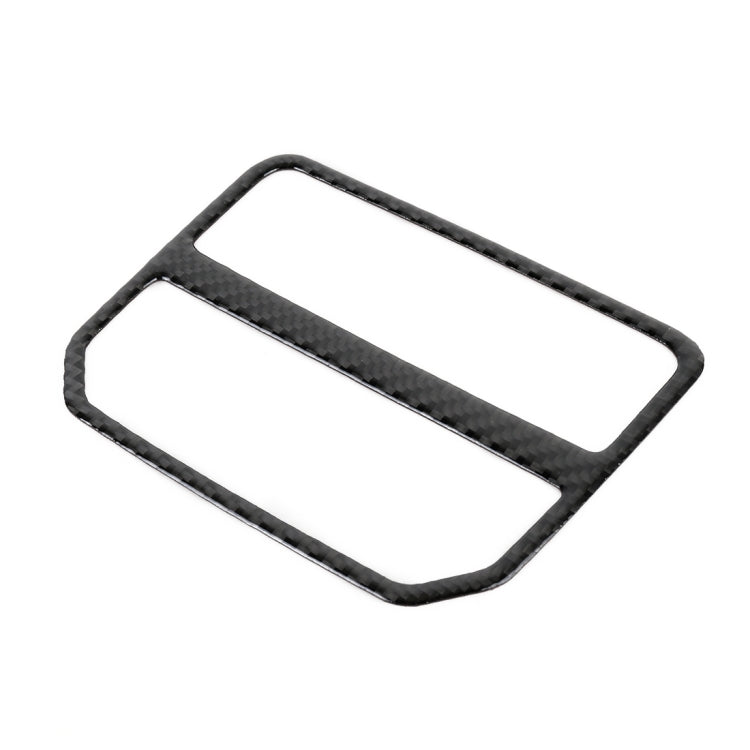Car Carbon Fiber Rear Air Outlet Frame Decorative Sticker for Volkswagen Tiguan L 2019-2021, Rear Air Outlet
