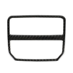 Car Carbon Fiber Rear Air Outlet Frame Decorative Sticker for Volkswagen Tiguan L 2019-2021, Rear Air Outlet