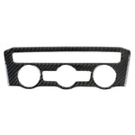 Car Carbon Fiber Air Conditioning Panel Decorative Sticker for Volkswagen Tiguan L 2019-2021, High Configuration, Air Conditioning Panel, High Configuration
