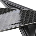 Modified Fender Side Wing Sticker Blade Side Shark Gill Car Body Decorative Sticker for Honda 10th Generation Civic, Carbon Fiber, Carbon Fiber