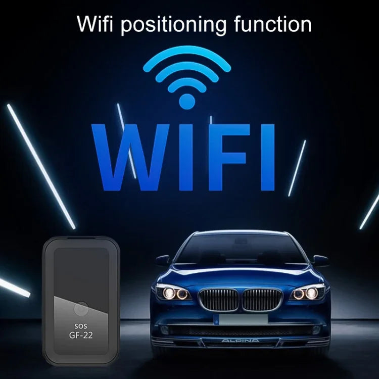 GF22 Car GPS Tracking Anti-theft Device Magnetic Positioning Adsorption Anti Lost Device Voice Control Recordable, GF22