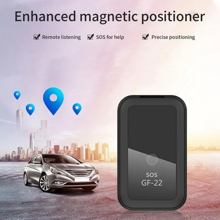 GF22 Car GPS Tracking Anti-theft Device Magnetic Positioning Adsorption Anti Lost Device Voice Control Recordable, GF22