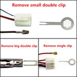 21 in 1 Car Plug Circuit Board Wire Harness Terminal Extraction Pick Connector Crimp Pin Back Needle Remove Tool, 21 in 1