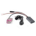 Car RNS-E 32PIN Bluetooth Music + MIC Call AUX Audio Cable for Audi A3 A4 A6 A8 TT R8, For Audi A3 A4