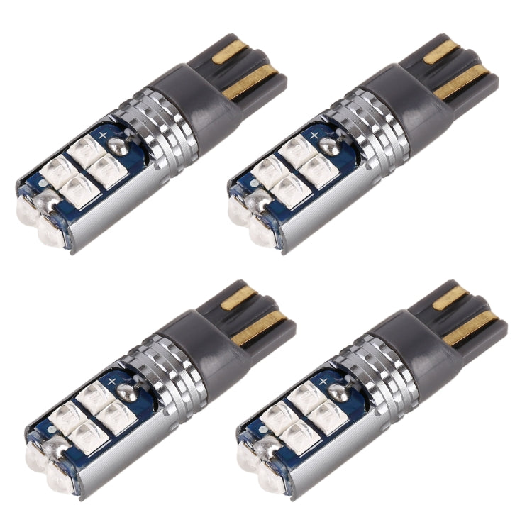 4 PCS T10 DC12V / 2W Car Clearance Light 10LEDs SMD-3030 Lamp Beads, 10LEDs SMD-3030 (Red Light), 10LEDs SMD-3030 (White Light), 10LEDs SMD-3030 (Yellow Light), 10LEDs SMD-3030 (Ice Blue Light), 10LEDs SMD-3030 (Blue Light), 10LEDs SMD-3030 (Pink Light...