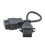 8Pin to 16Pin Car OBD2 Conversion Cable OBDII Diagnostic Adapter Cable for Volvo, For Volvo 8 Pin to 16 Pin