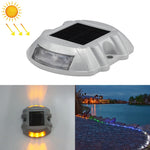 Solar Horseshoe Road Stud Light Car Guidance Light Road Deceleration Light, Flashing Bright Version, Flashing Bright Version