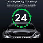 Front and Rear Dual Camera HD InfraredNight Vision Car Dash Cam Driving Recorder, Front and Rear