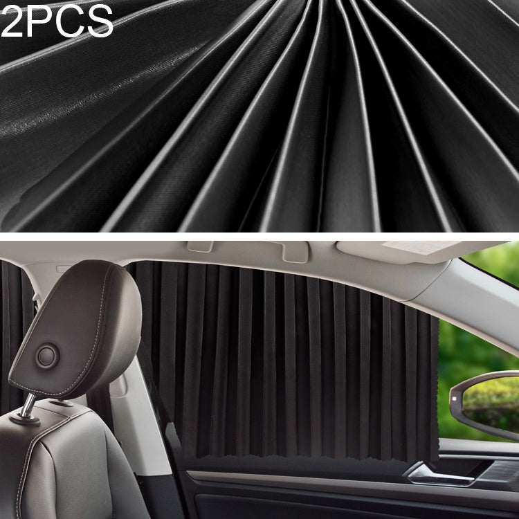 2 PCS Car Auto Sunshade Curtains Windshield Cover for the Rear Seat, Rear Seat, Silver, Rear Seat, Black, Rear Seat, Gold