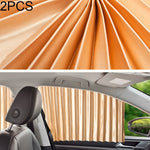 2 PCS Car Auto Sunshade Curtains Windshield Cover for the Rear Seat, Rear Seat, Silver, Rear Seat, Black, Rear Seat, Gold