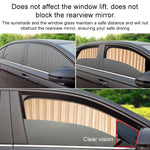 2 PCS Car Auto Sunshade Curtains Windshield Cover for the Rear Seat, Rear Seat, Silver, Rear Seat, Black, Rear Seat, Gold