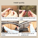 2 PCS Car Auto Sunshade Curtains Windshield Cover for the Rear Seat, Rear Seat, Silver, Rear Seat, Black, Rear Seat, Gold