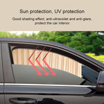 4 in 1 Car Auto Sunshade Curtains Windshield Cover Set